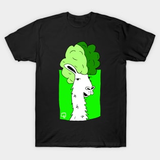 Party Llama - Green T-Shirt